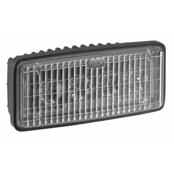 J.W. Speaker Fog Lamp,Black,5-29/64 in. L,LED 6048