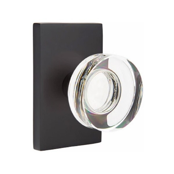 Emtek Flat Black Passage 5112MDCUS19 5112MDCUS19