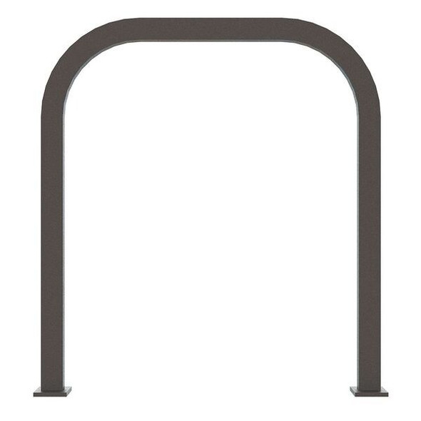Madrax Bike Rack,Silver,34" H,Holds (2) Bikes QS-UX200-SF-G