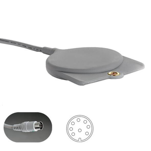 Crest Healthcare Call Cord,10 ft.,Cord,Jeron 8-Pin DIN 118853-10