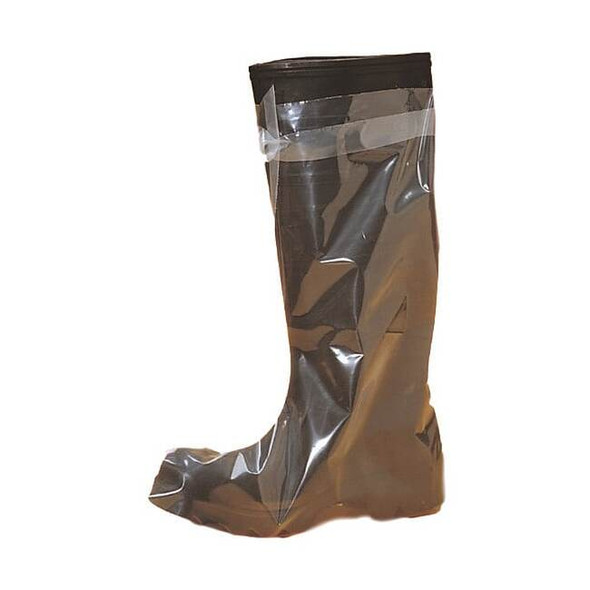 Disposable Boot Covers, Polyethylene, Clear, Slip Resistant Sole: No ,2XL