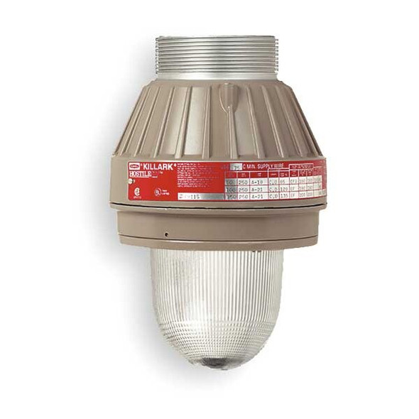 Hubbell Killark IncandLightFix,300W,13"L,8"W,7 1/2"H,Tan EMI20