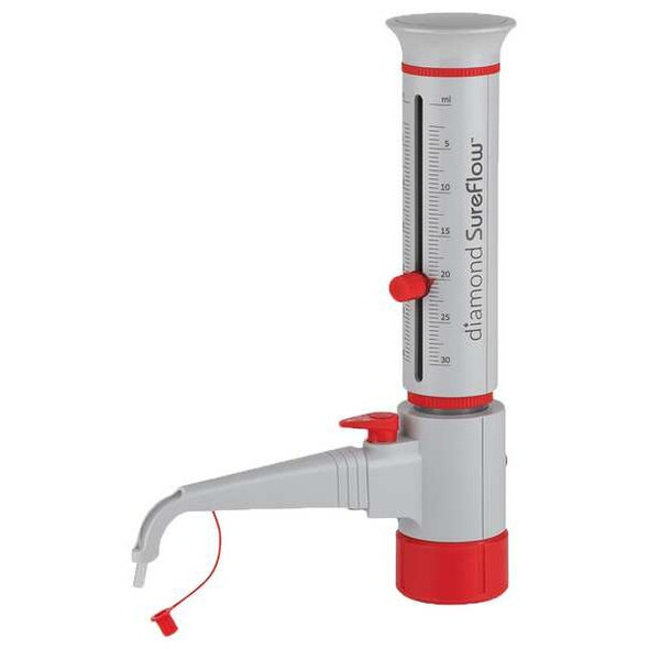 Globe Scientific Bot Top Dspnsr,30mL,Min 2.5 mL-Max 30 mL GBTD-R-30 Globe Scientific Bot Top Dspnsr,30mL,Min 2.5 mL-Max 30 mL GBTD-R-30
