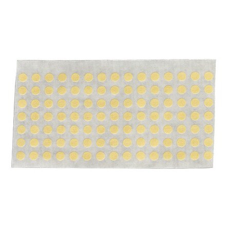 Painter's Tape, 1/8 in W x 1/8 in L, 7.5 mil Thick, Tan, Rubber Adhesive, 100 PK