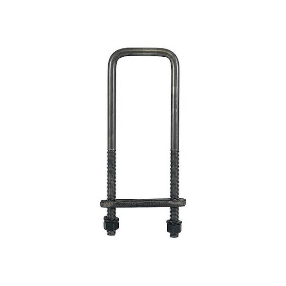 Buyers Products Square Bend U-Bolt Kit,Steel,20" L,PK4 UB623520