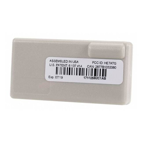 Stanley Healthcare Asset Tag,White,1 15/16" L AR3TA01-00A