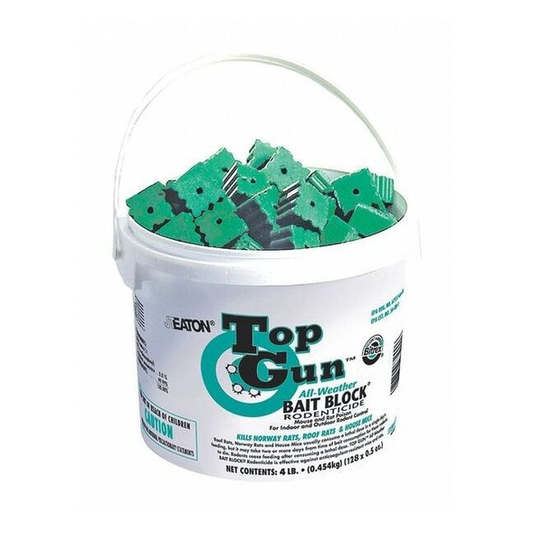 Jt Eaton Rodenticide,Blocks,Bromethalin,4.5 lb. 750