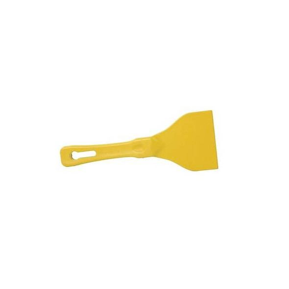 Metal Detectable Scraper - 4 Inch Hand Scraper Yellow