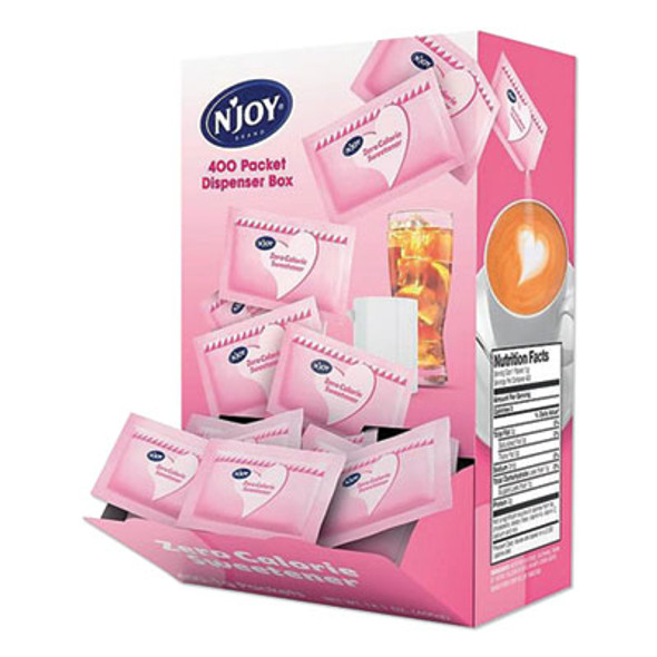 N\\'Joy Pink Saccharin Artificial Sweetener, 0.04 oz Packet, 400/Box 83034