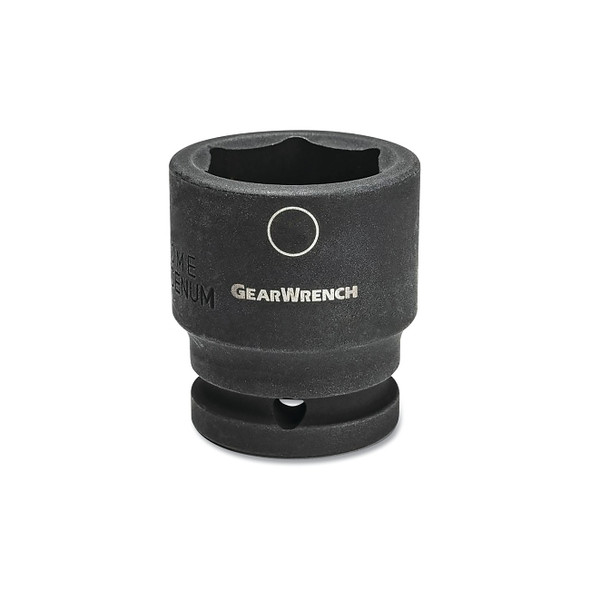 Impact Socket, 3/4 in Drive Size, 43 mm Opening Size, 6-point, Standard Length