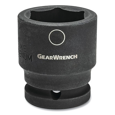 Impact Socket, 3/4 in Drive Size, 48 mm Opening Size, 6-point, Standard Length