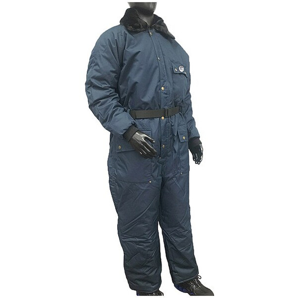 22013 Coverall, Nylon, 840 den Fabric Weight, 32 1/2 in Inseam, Navy, 4XL