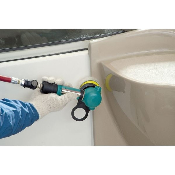 Dynabrade Air Polisher/Buffer,3 In. Pad,10,000 rpm 57126