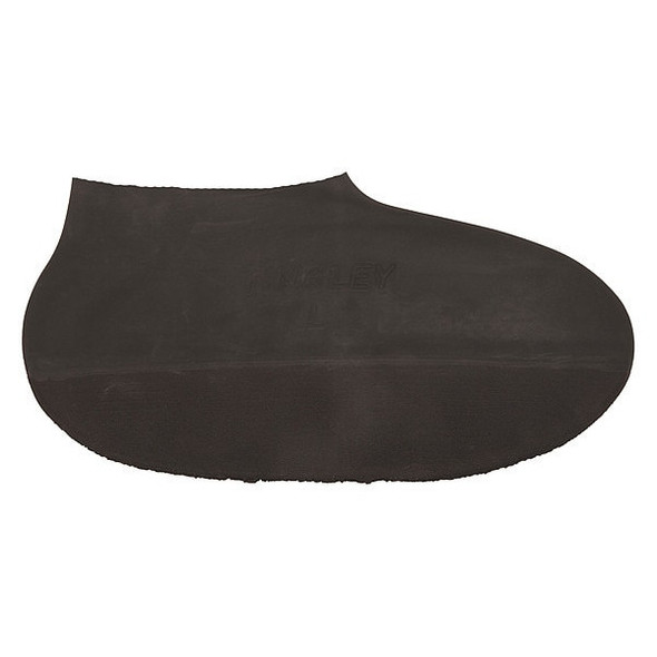 Tingley Disposable Shoe Cover, Natural Rubber Latex, Black, ,14 6330