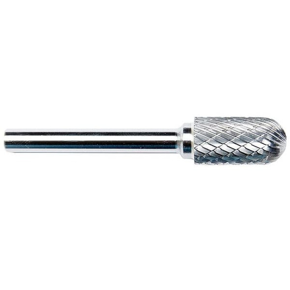 Manufacturer Varies Carbide Bur,Cylindrical Ball Nose,5/8 19D829