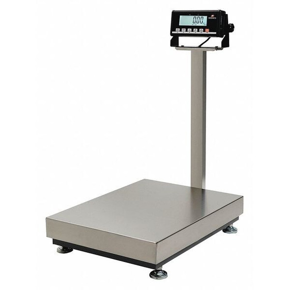 Measuretek Digital Platform Bench Scale 300 lb./150kg Capacity 12R967