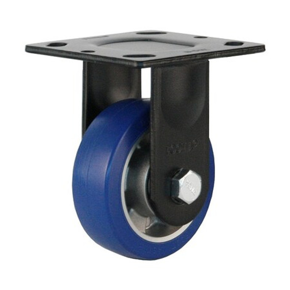 Foot Master Plate Caster,Rigid,Polyurethane,136mm H PME-100-ARF-MUD Foot Master Plate Caster,Rigid,Polyurethane,136mm H PME-100-ARF-MUD