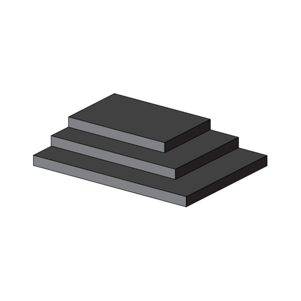 Manufacturer Varies Polyurethane Sheet,L 6 1/2 ft,Black ZUSA-PU-1