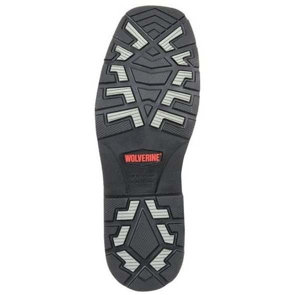 Men's Western Boot, 9 1-2 XW, Steel Toe, 10 in H, Black-Brown, W10765