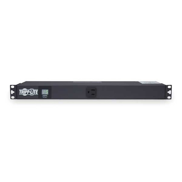 Tripp Lite PDU, Surge, 5-15R, 5-15P, 15 ft., Black PDUMH15