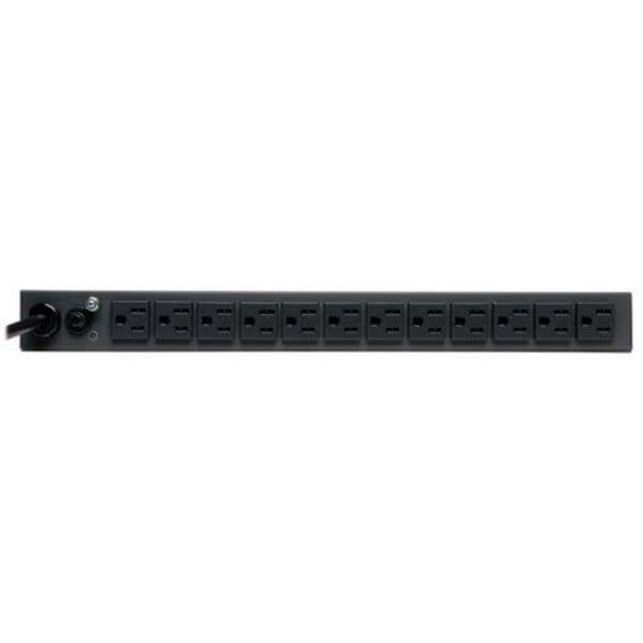 Tripp Lite PDU, Surge, 5-15R, 5-15P, 15 ft., Black PDUMH15