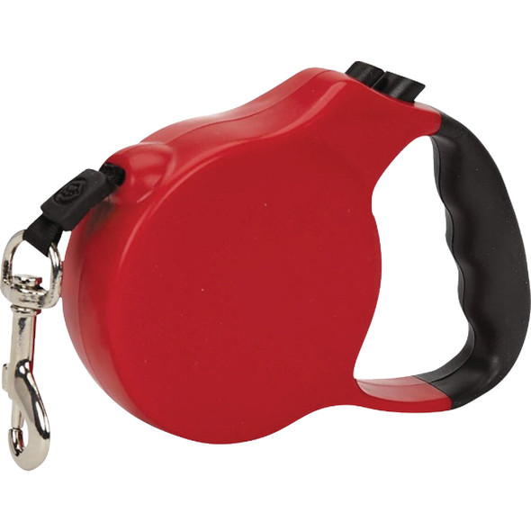Boss Pet Casual Canine 16 Ft. Red Large Belted Retractable Lead 11612 16 83