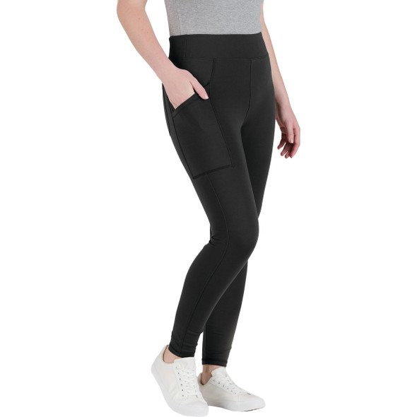 Berne Women's 2XL Black Utility Leggings WP23BKR520