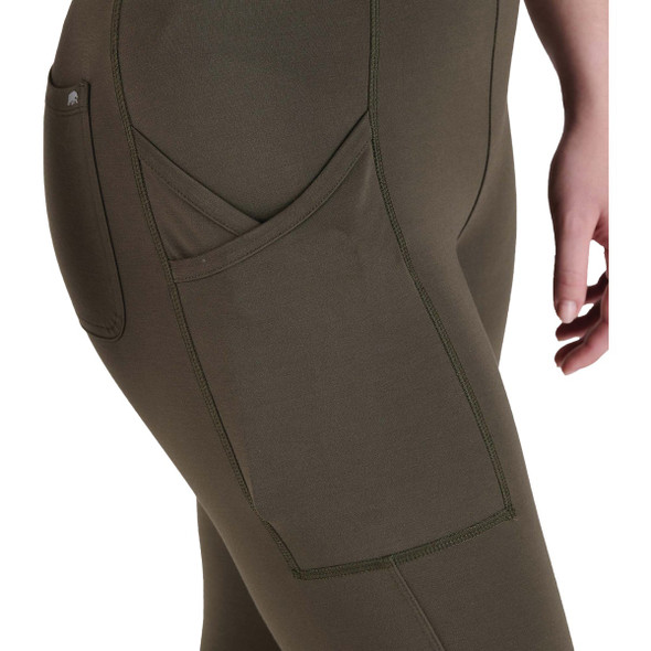 Berne Women's XL Cedar Green Utility Leggings