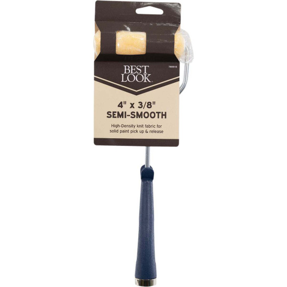 Best Look 4 In. x 3/8 In. Polyester Knit Mini Roller With Frame