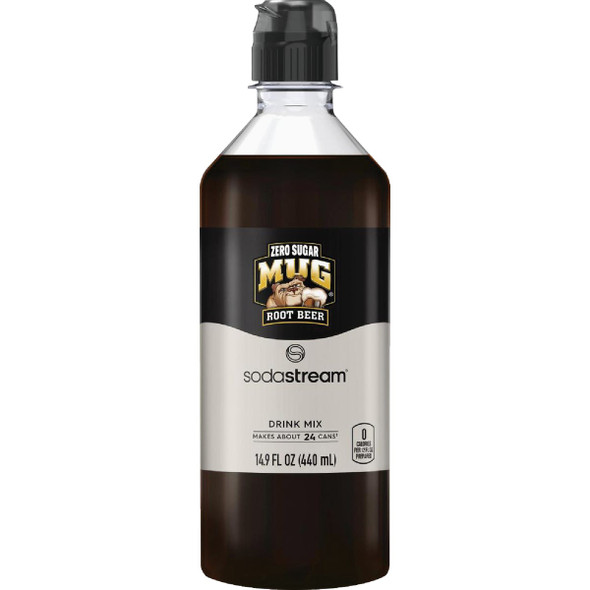 SodaStream 14.9 Oz. Mug Root Beer Zero Sugar Drink Mix 1925637010