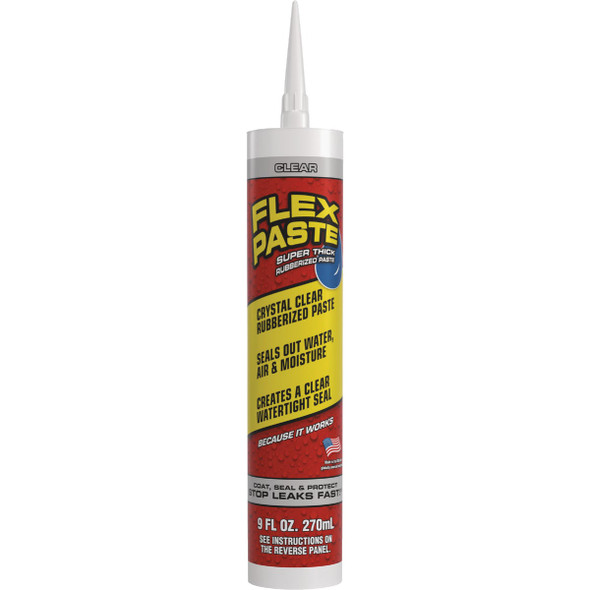 Flex Paste 9 Oz. Clear Cartridge PFSCLRR09