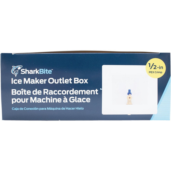 SharkBite 1-2 In. x 1-4 In. Ice Maker Outlet Box 25740 436609