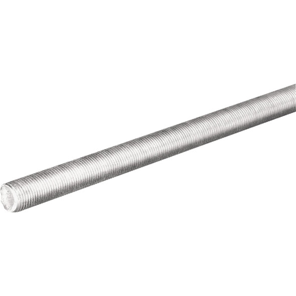 Hillman Steelworks 3/8-16 In. x 2 Ft. Steel Coarse Threaded Rod 12048