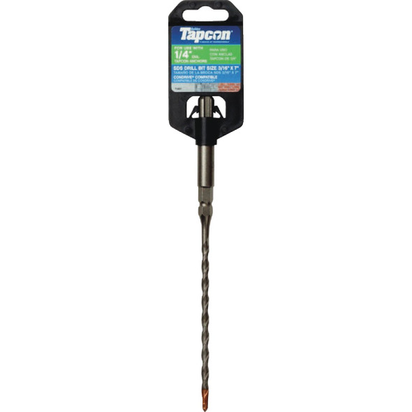 Tapcon 3/16 In. x 7 In. SDS-Plus Rotary Hammer Drill Bit 11491