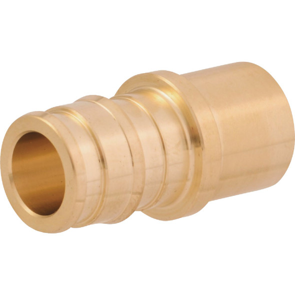 SharkBite PEX-A Brass 1/2 In. x 1/2 In. MSWT Sweat Adapter UAB607LFA