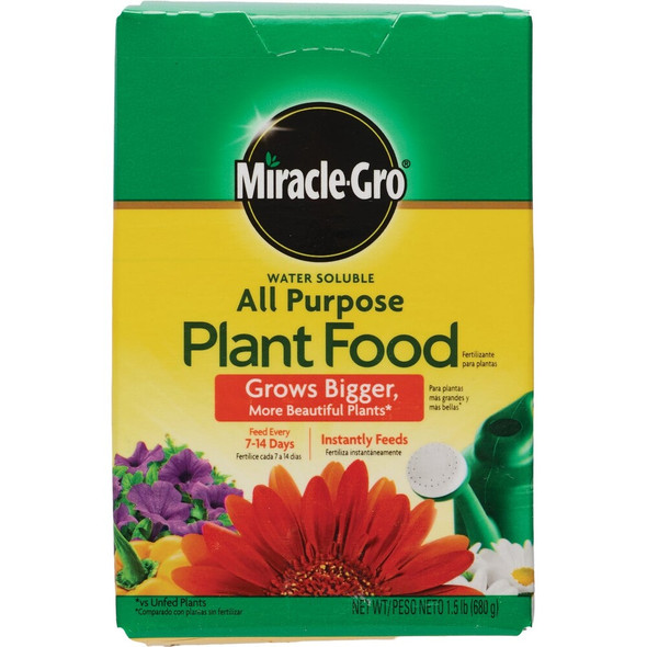 Miracle-Gro 1.5 Lb. Water Soluble All Purpose Plant Food 2001123 730961