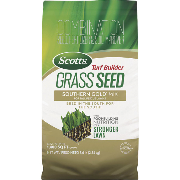 Scotts Turf Builder 5.6 Lb. Grass Seed Southern Gold Mix for Tall Fescue Lawns