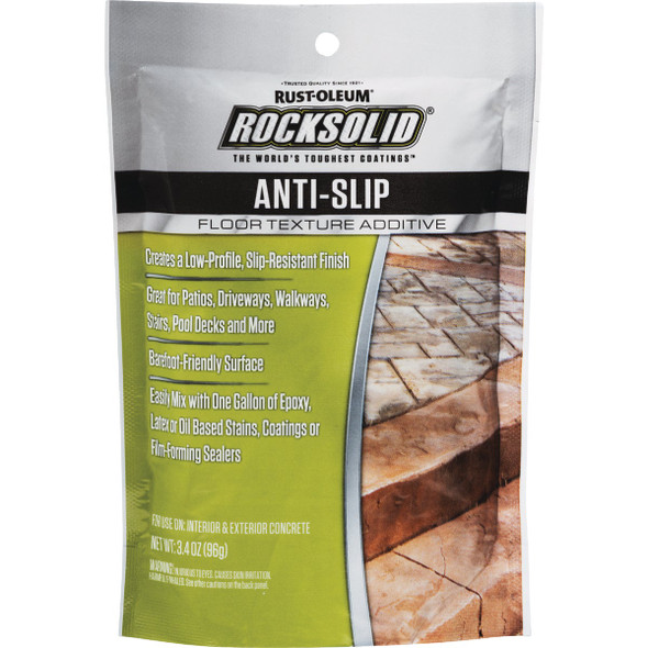 Rust-Oleum RockSolid Anti-Slip Floor Texture Additive, 3.4 Oz. 371445