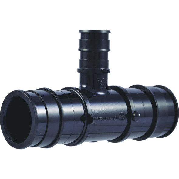 SharkBite 1 In. x 1 In. x 1/2 In. Poly Reducing PEX-A Tee (5-Pack) UA415Z5