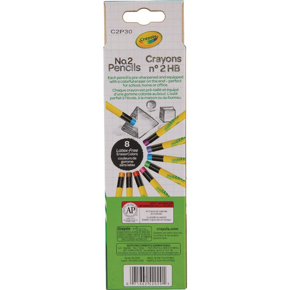 Crayola No. 2 Pencil (8-Pack) 68-2029 987527