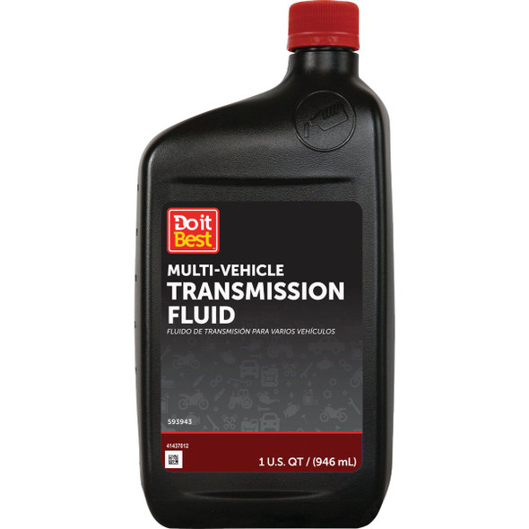 Do it Best 1 Qt. Multi-Vehicle Automatic Transmission Fluid DBTF1QT Pack of 6