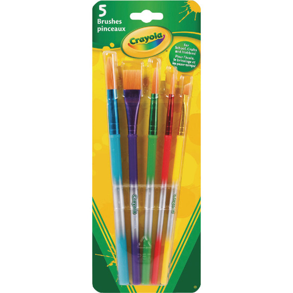 Crayola Art and Craft Brush Set (5-Count) 05-3506