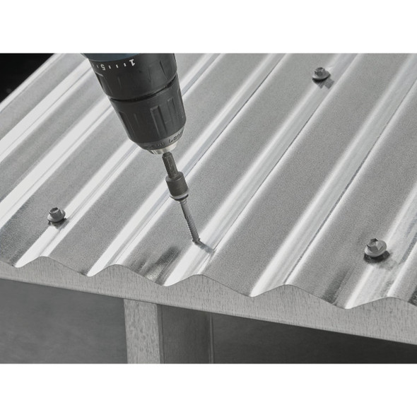 Teks Elite #12 x 1 In. Hex Washer Head Drill Point Metal to Wood Roofing Screw (80 Ct.) Teks Elite #12 x 1 In. Hex Washer Head Drill Point Metal to Wood Roofing Screw (80 Ct.)