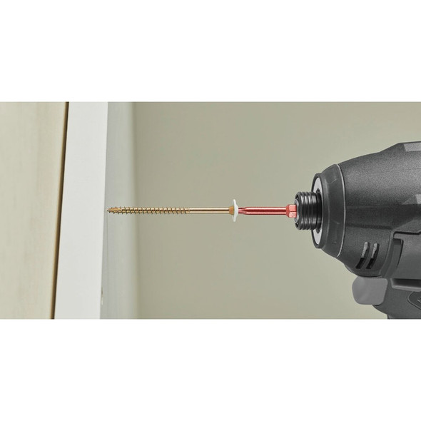 GRK #8 x 1-1-2 In. Star Drive White Cabinet Screw (80-Count) 120670 229868