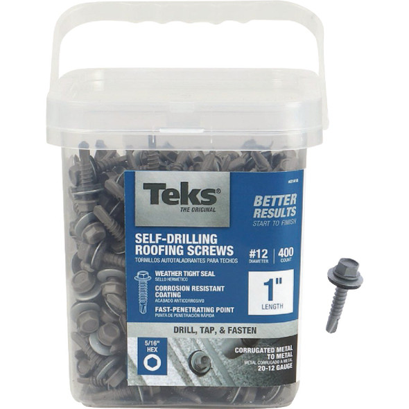 Teks 400ct 12x1 Roof Screw 21418 Teks 400ct 12x1 Roof Screw 21418