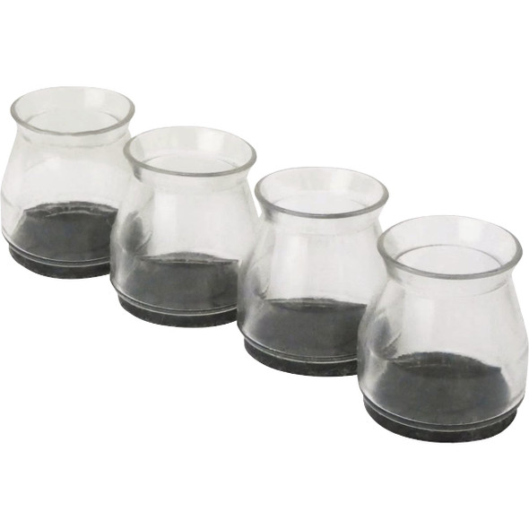Super Sliders 8pk Pl & Rd Flt Leg Tips 4452025SL
