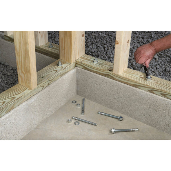 Red Head 1-4 In. x 2-1-4 In. Concrete Wedge Anchor (25-Count) 12377 255442