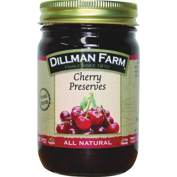 Dillman Farm Cherry Preserves 208 Pack of 6