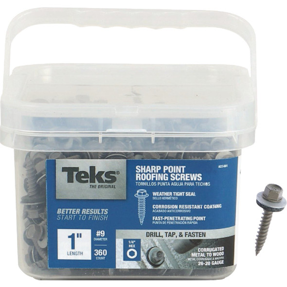 Teks 360ct 9x1 Roof Screw 21401
