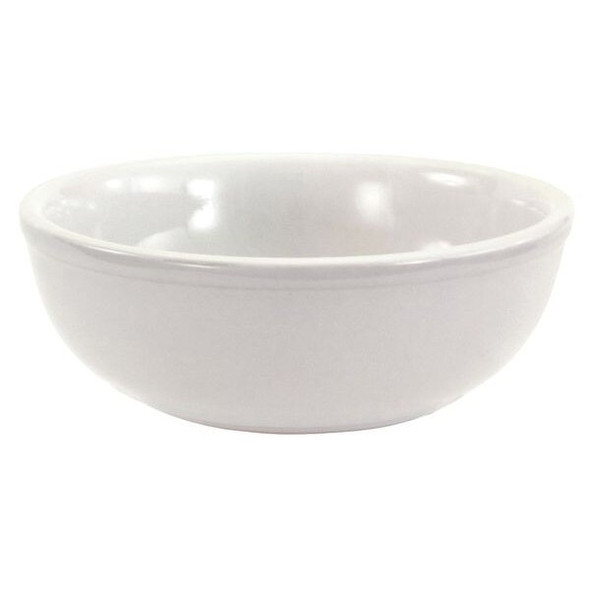 Crestware Nappie Bowl, 12 oz., Ceramic Bright White PK36 AL33